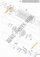 EMBRAIAGEM para KTM 1290 SUPER DUKE R SPECIAL EDITION ABS 2016