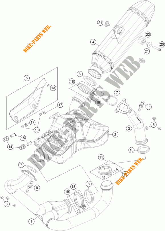 ESCAPE para KTM 1290 SUPER DUKE R SPECIAL EDITION ABS 2016