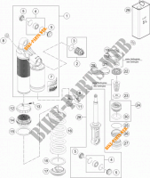 AMORTECEDOR (PEÇAS) para KTM 1290 SUPER DUKE R SPECIAL EDITION ABS 2016