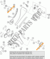 DISTRIBUIÇÃO para KTM 1290 SUPER DUKE R SPECIAL EDITION ABS 2016