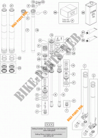FORQUETA (PEÇAS) para KTM 125 SX 2016