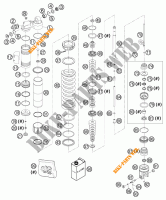 AMORTECEDOR (PEÇAS) para KTM 125 SX 2003