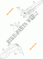 PLÁSTICOS para KTM 450 SX-F FACTORY EDITION 2018