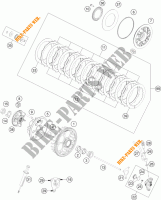 EMBRAIAGEM para KTM 450 SX-F 2016