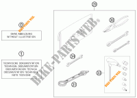 FERRAMENTAS / MANUAL / OPÇÕES para KTM 450 SX-F 2016