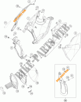 FILTRO AR para KTM 450 SX-F 2016