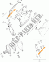FILTRO AR para KTM 350 SX-F 2018