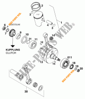 CAMBOTA / PISTÃO para KTM 250 SX MARZOCCHI/OHLINS 1997