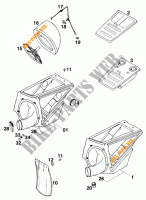 FILTRO AR para KTM 250 SX MARZOCCHI/OHLINS 1997