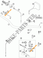 GUIADOR / CONTROLES para KTM 250 SX 2005