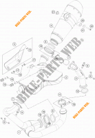 ESCAPE para KTM 1290 SUPER DUKE R ORANGE ABS 2016