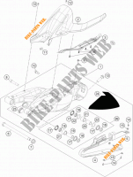 BRAÇO OSCILANTE para KTM 1290 SUPER DUKE R ORANGE ABS 2016