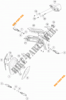 FAROL / FAROLIM para KTM 1290 SUPER DUKE R ORANGE ABS 2016
