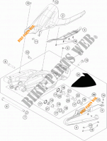 BRAÇO OSCILANTE para KTM 1290 SUPER DUKE R BLACK ABS 2016
