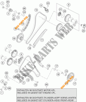 DISTRIBUIÇÃO para KTM 1290 SUPER DUKE R ORANGE ABS 2016