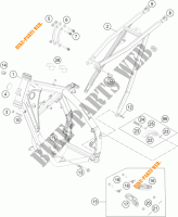 QUADRO para KTM 85 SX 19/16 2016