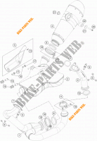 ESCAPE para KTM 1290 SUPER DUKE R BLACK ABS 2015
