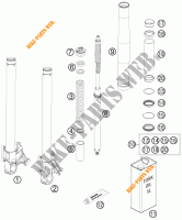 FORQUETA (PEÇAS) para KTM 990 SUPER DUKE R 2013