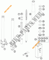 FORQUETA (PEÇAS) para KTM 990 SUPER DUKE R 2013