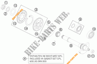 BALANCEIRO para KTM 990 SUPER DUKE R 2012