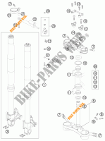 FORQUETA / T DE SUSPENSÃO para KTM 990 SUPER DUKE R 2012