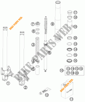 FORQUETA (PEÇAS) para KTM 990 SUPER DUKE R 2010