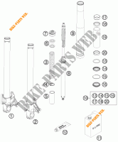 FORQUETA (PEÇAS) para KTM 990 SUPER DUKE R 2009