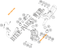 ESCAPE para KTM 390 DUKE ORANGE - B.D. 2020