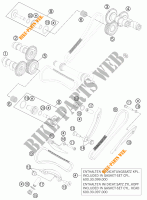 DISTRIBUIÇÃO para KTM 990 SUPER DUKE BLACK 2011
