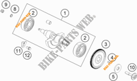 BALANCEIRO para KTM 390 DUKE WHITE - CKD 2019