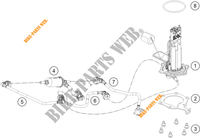 BOMBA DE GASOLINA para KTM 390 DUKE WHITE - CKD 2019