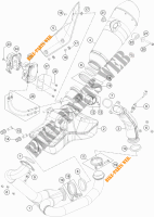 ESCAPE para KTM 1290 SUPER DUKE GT ORANGE 2018