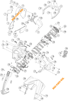 PLÁSTICOS para KTM 390 ADVENTURE ORANGE - CKD 2021