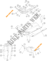 TAMPA para KTM 390 ADVENTURE ORANGE - CKD 2021