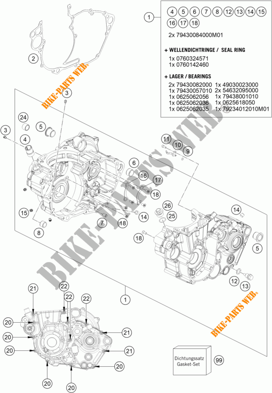 CARTERS para KTM 450 RALLY REPLICA 2023