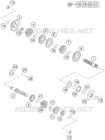 TRANSMISSÃO  65 ktm-motociclos 2023 SX 27