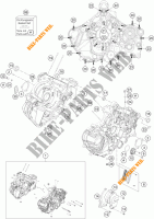 CARTERS para KTM 1290 SUPER DUKE R orange 2022