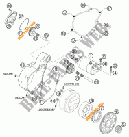 MOTOR DE ARRANQUE para KTM 640 DUKE II ORANGE 2002