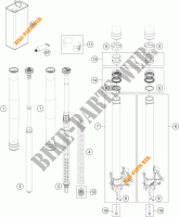 FORQUETA (PEÇAS) para KTM 1290 SUPER ADVENTURE S black 2022