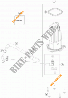 BOMBA DE GASOLINA para KTM 790 DUKE BLACK L 35KW A2 2018