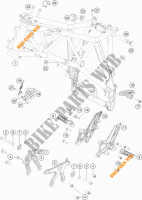 QUADRO para KTM 1290 SUPER DUKE GT GREY ABS 2016