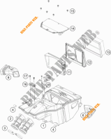 FILTRO AR para KTM 790 DUKE L orange 2023