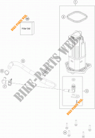 BOMBA DE GASOLINA para KTM 790 DUKE orange 2023