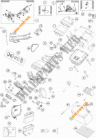 CABELAGEM para KTM 1290 SUPER DUKE GT ORANGE ABS 2016