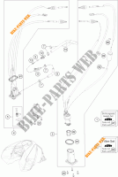 BOMBA DE GASOLINA para KTM 690 DUKE WHITE ABS 2014