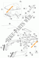 FILTRO AR para KTM 1190 RC8 R TRACK 2012