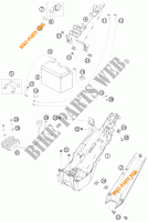 BATERIA para KTM 1190 RC8 R TRACK 2011