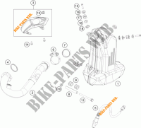 ESCAPE para KTM 390 DUKE BLACK ABS 2016