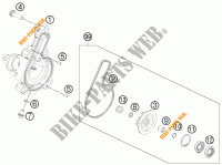 BOMBA DE ÁGUA para KTM 390 DUKE BLACK ABS 2016