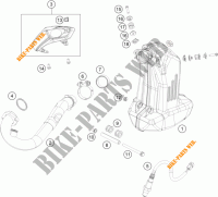 ESCAPE para KTM 390 DUKE BLACK ABS 2016
